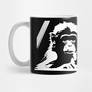 monkey driving a taxi Mug